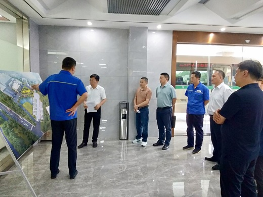 市領導督導通華物流危化品運輸安全工作