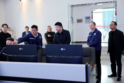 胡啟書在調研新橋礦業工業經濟運行情況時強調以高水平安全護航高質量發展